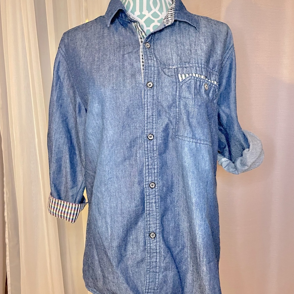Denim Button Up Shirt